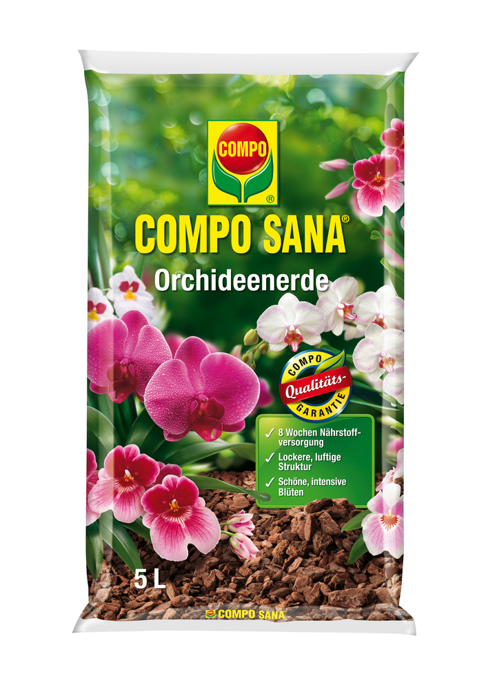 COMPO SANA Orchideenerde, 5 Liter