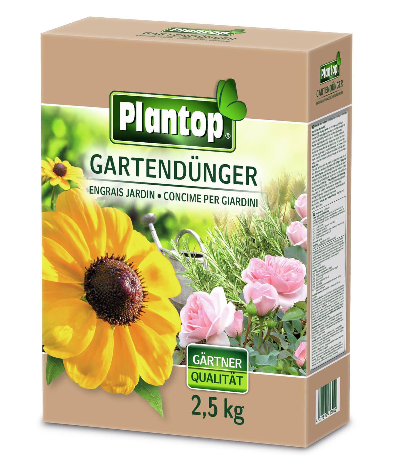 PLANTOP Gartendünger 2,5 kg Dünger, 7+5+8(+3)
