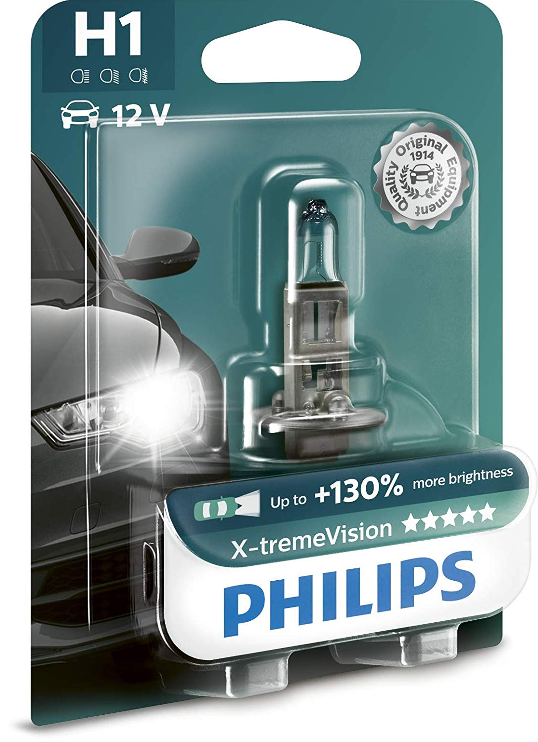 Autolampe PHILIPS X-treme Vision H1 130%