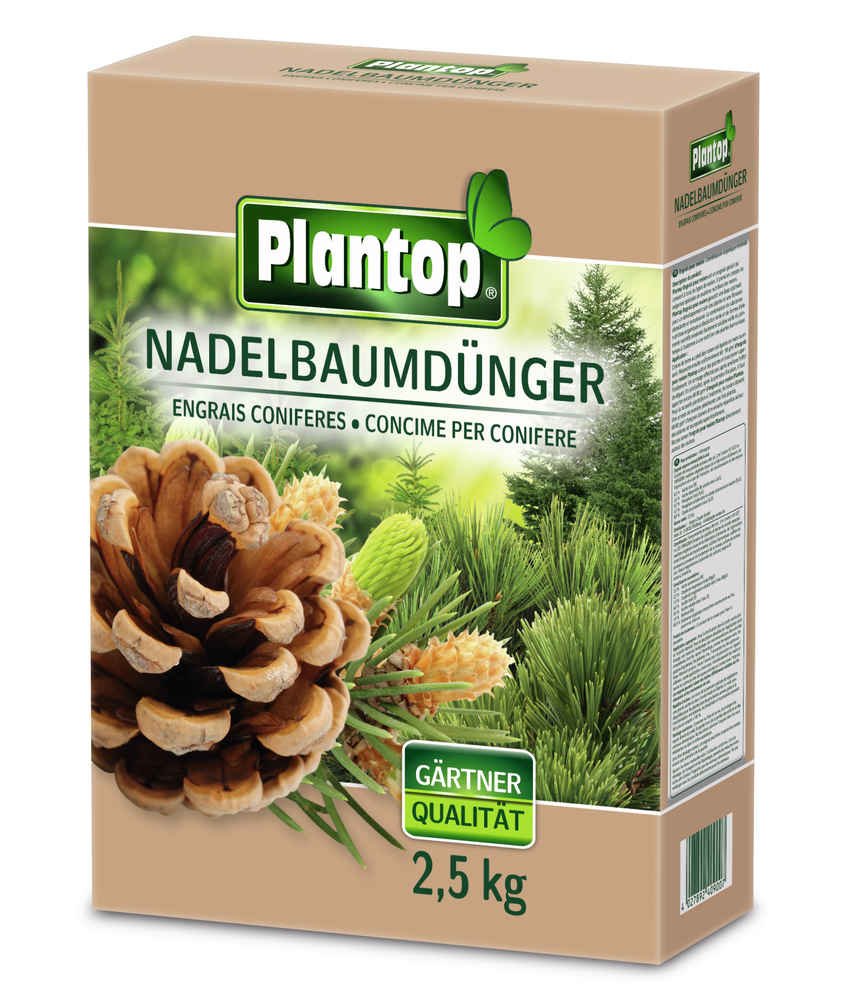 PLANTOP Nadelbaumdünger 2,5 kg, 7+4+7(+4)