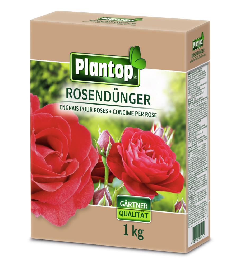 PLANTOP Rosendünger NPK 6+6+8 (+2), 1kg